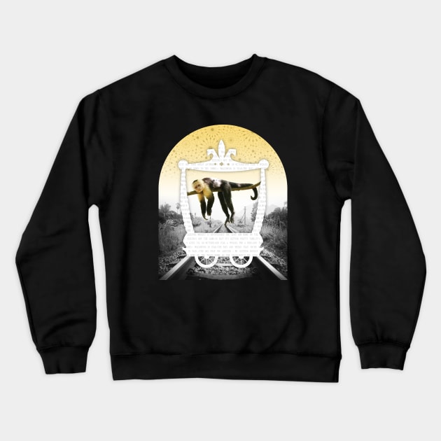 Phish Sleeping Monkey Crewneck Sweatshirt by NeddyBetty